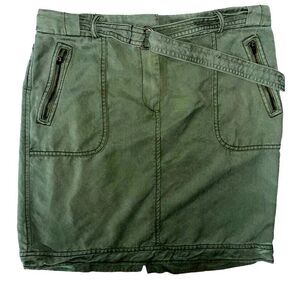 LOFT olive‎ green  skirt 8